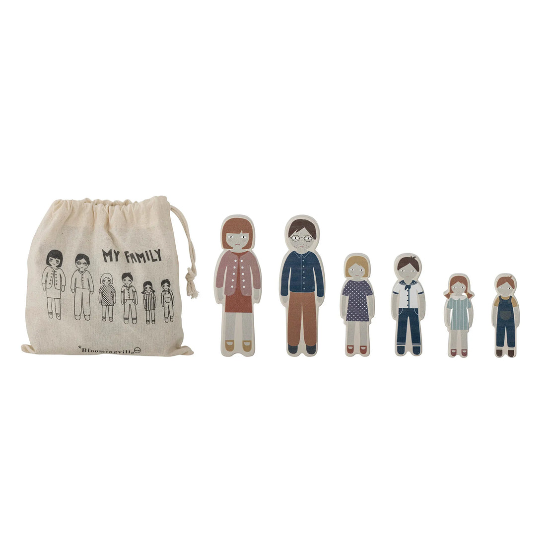 bloomingville mini set wilton holz familie anna und ole shop