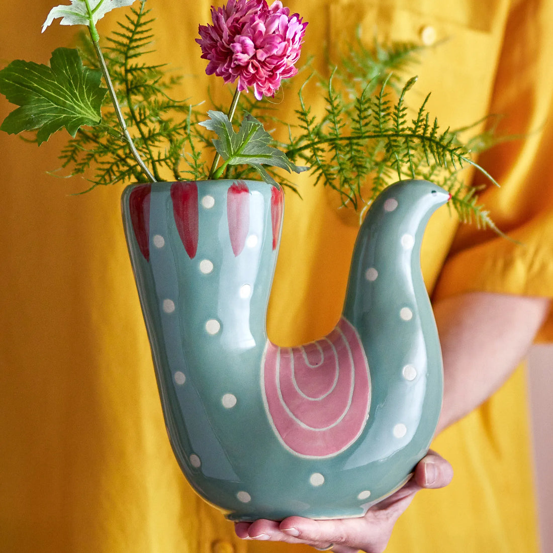 bloomingville vase trudy grün anna und ole shop