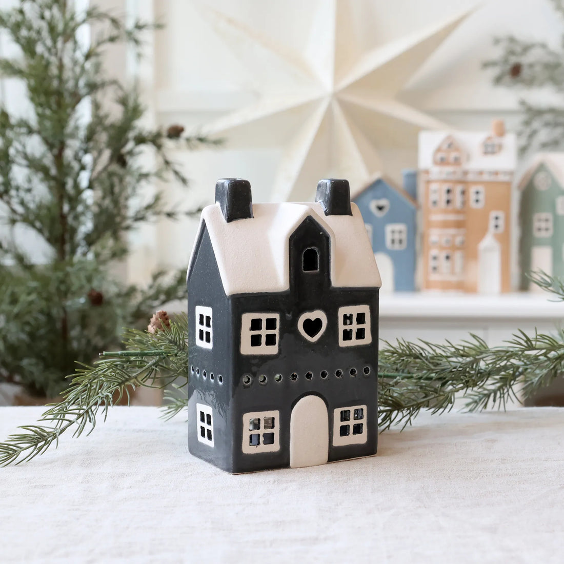 chic antique haus chamonix dunkelgrau 18 cm anna und ole shop