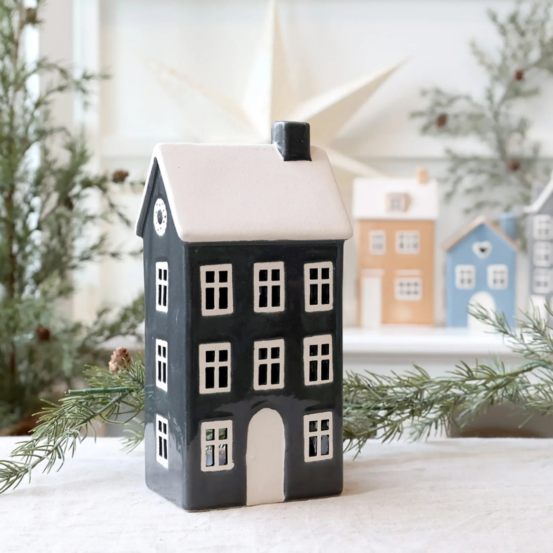 chic antique haus chamonix dunkelgrau 25 cm anna und ole shop