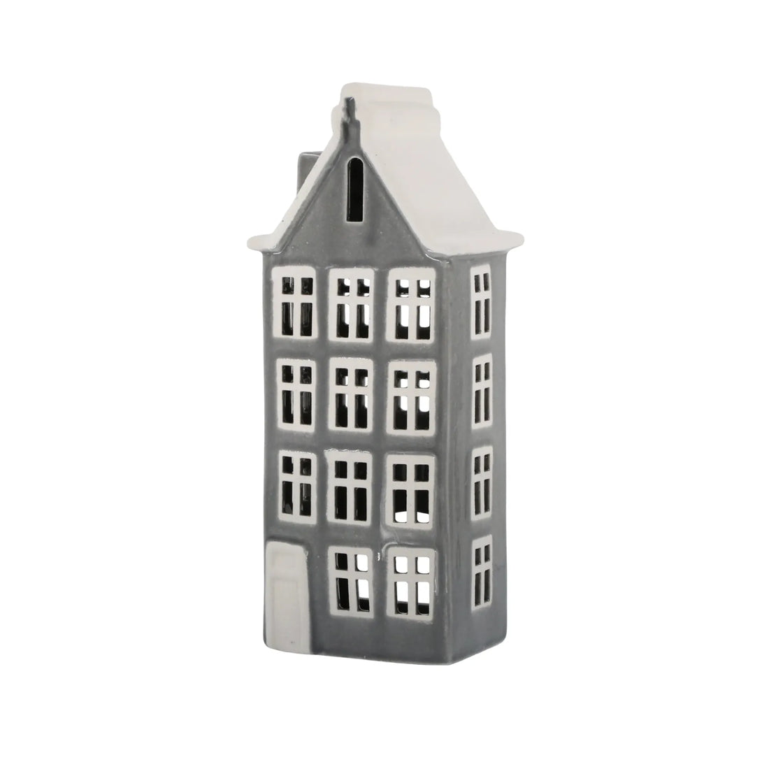 Chic Antique &quot;Chamonix&quot; Haus für Teelichter grau 25 cm