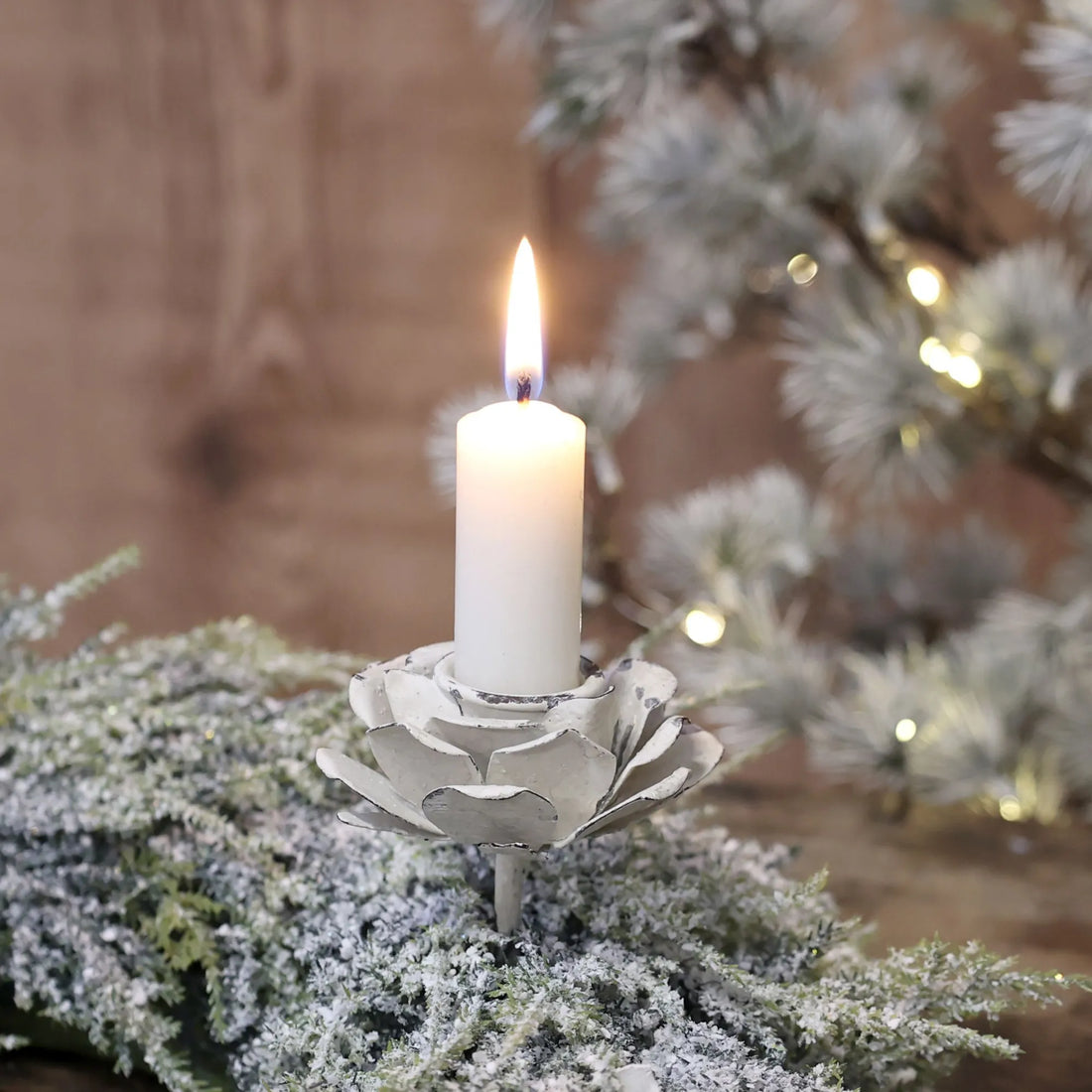 chic antique kerzenhalter spieß cremefarben anna und ole shop