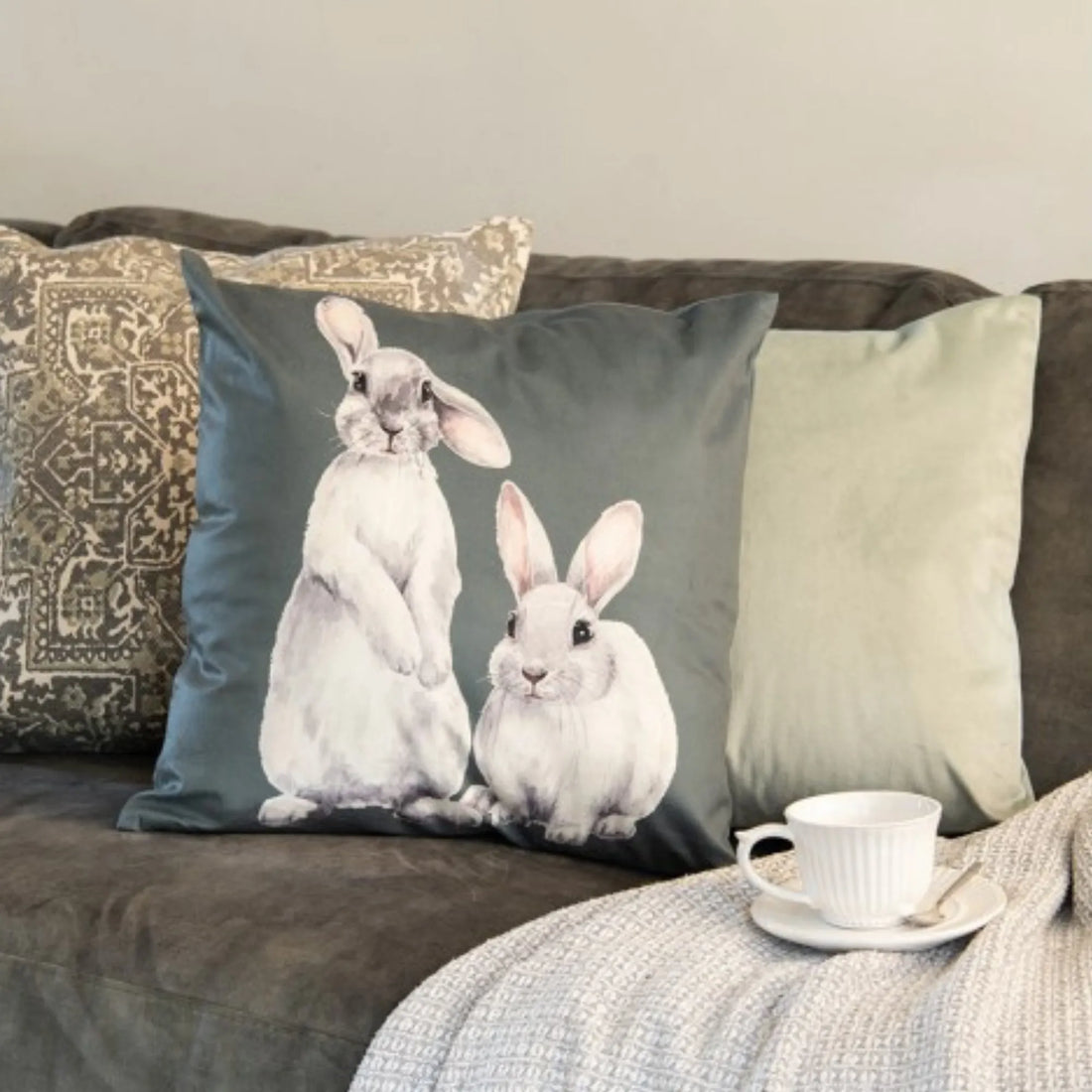 clayre & eef kissenbezug osterhasen paar anna und ole Shop