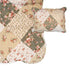 clayre & eef quilt decke 180x150 cm grün beige anna und ole Shop