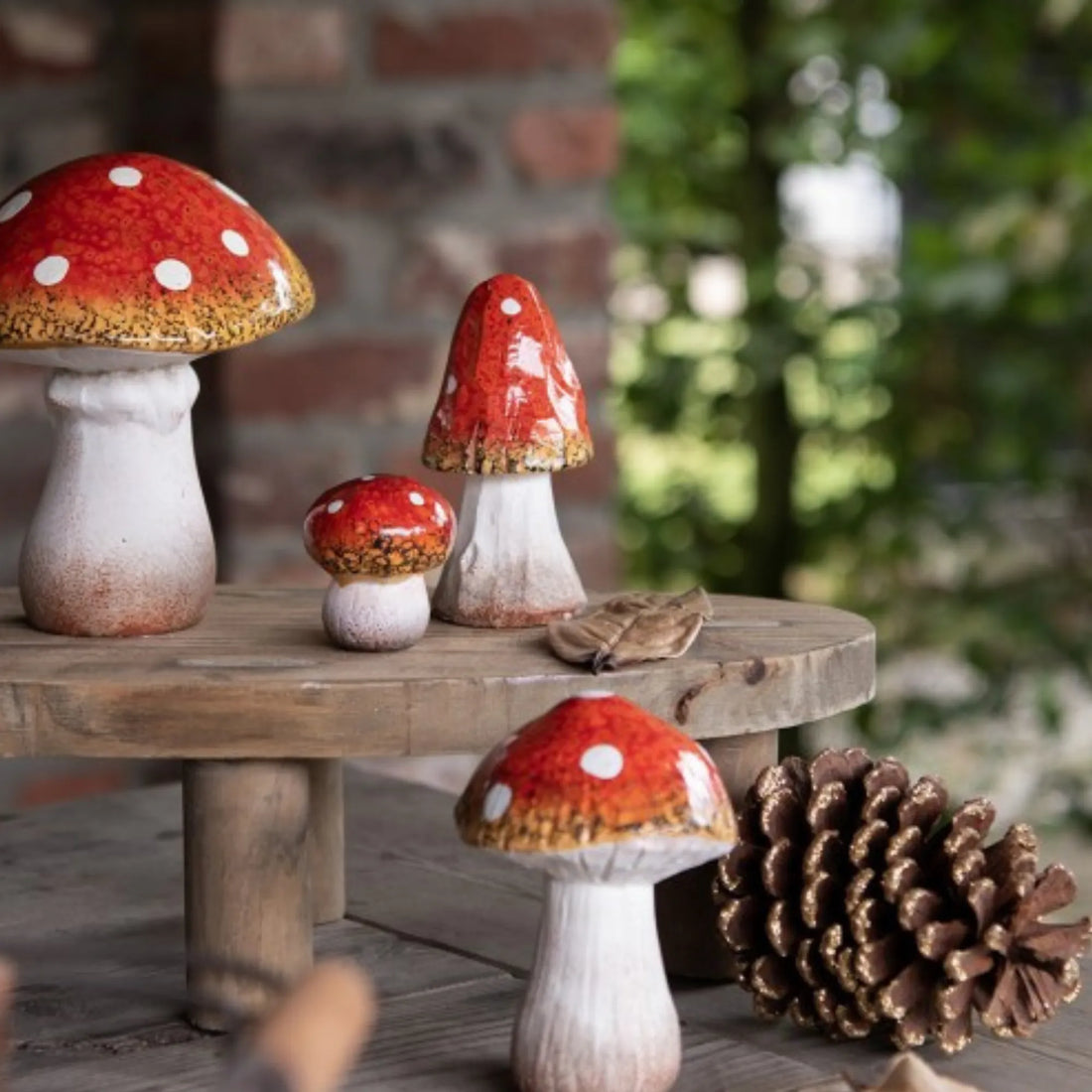 clayre eef fliegenpilz in zwei grössen herbst anna und ole shop