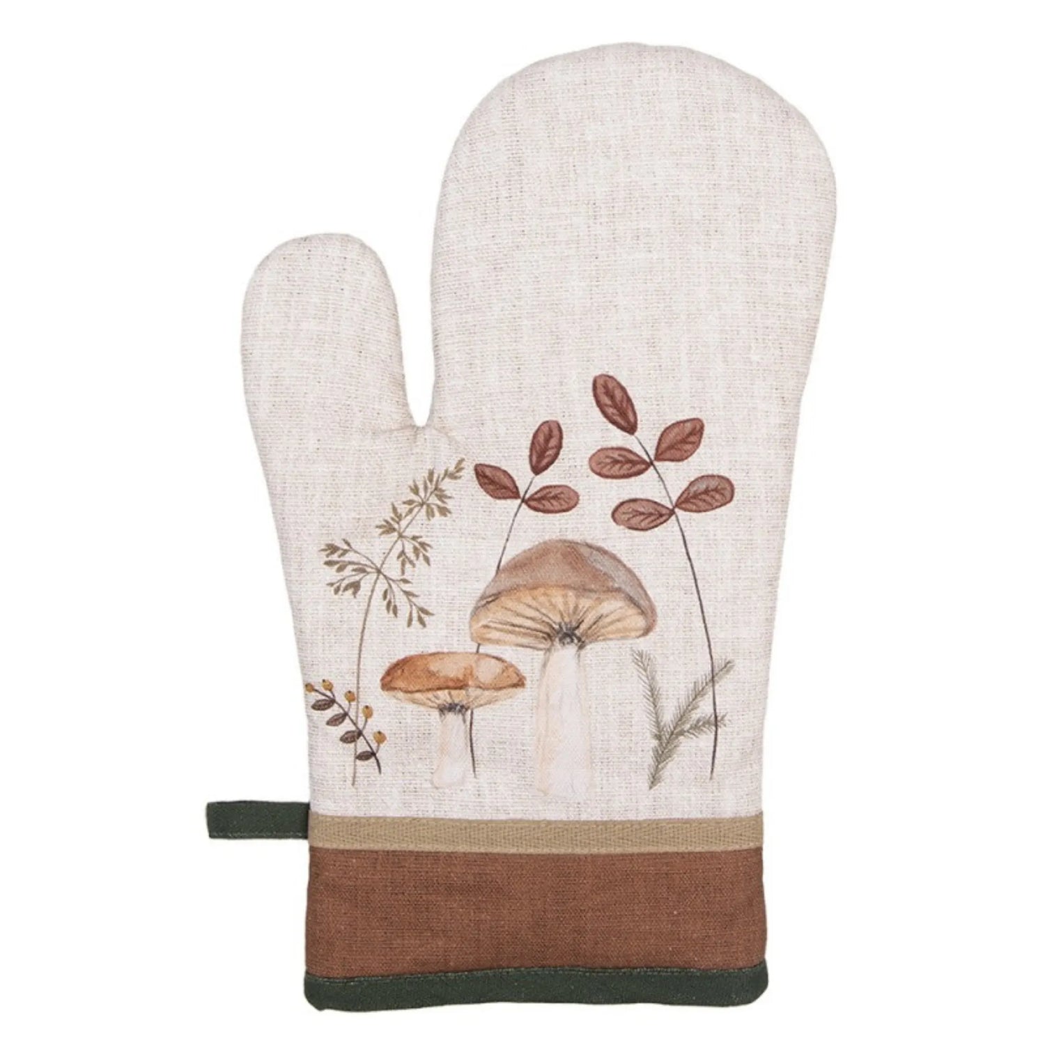 Clayre &amp; Eef Ofenhandschuh Herbst &quot;Waldpilze&quot;