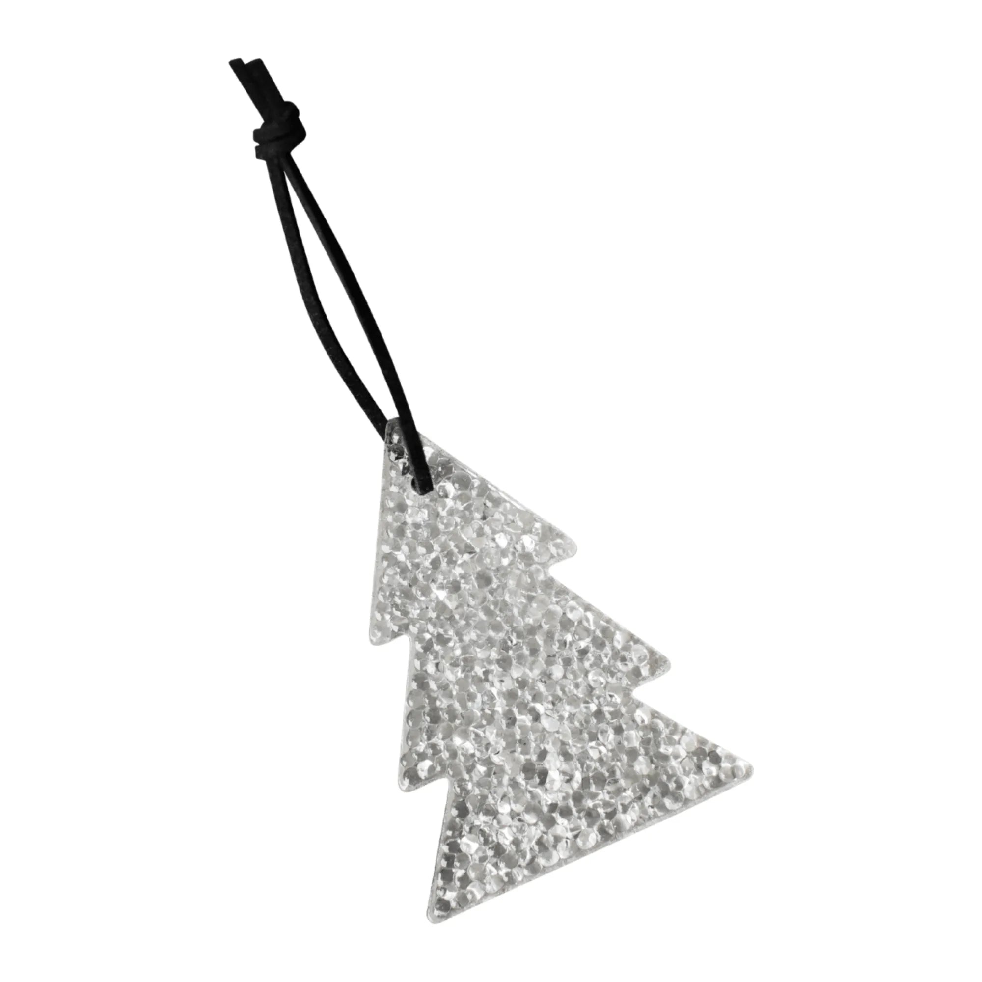 DBKD Anhänger aus Glas Weihnachtsbaum 8 cm