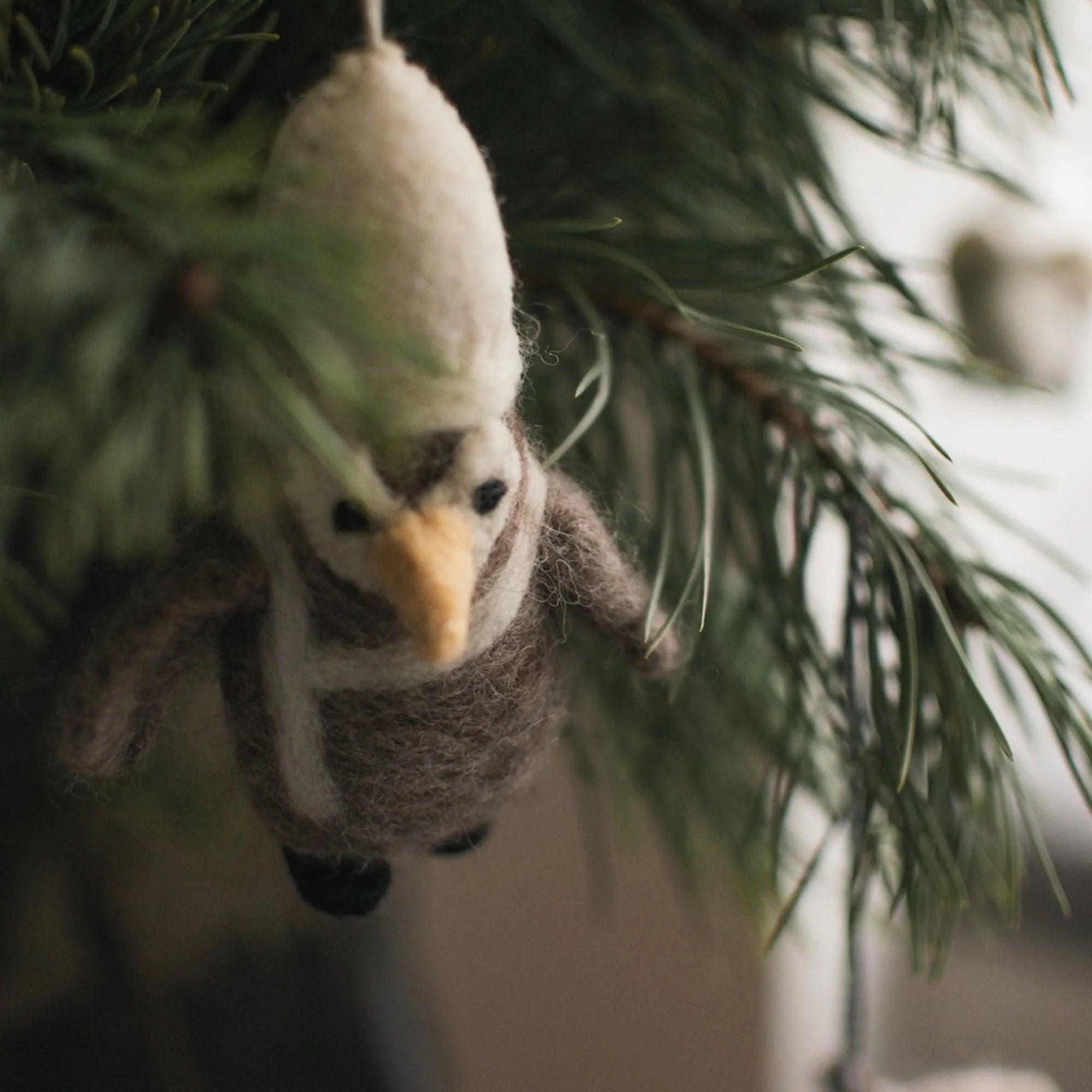 DBKD Weihnachten Anhänger &quot;Pinguin&quot; aus Filz 11 cm