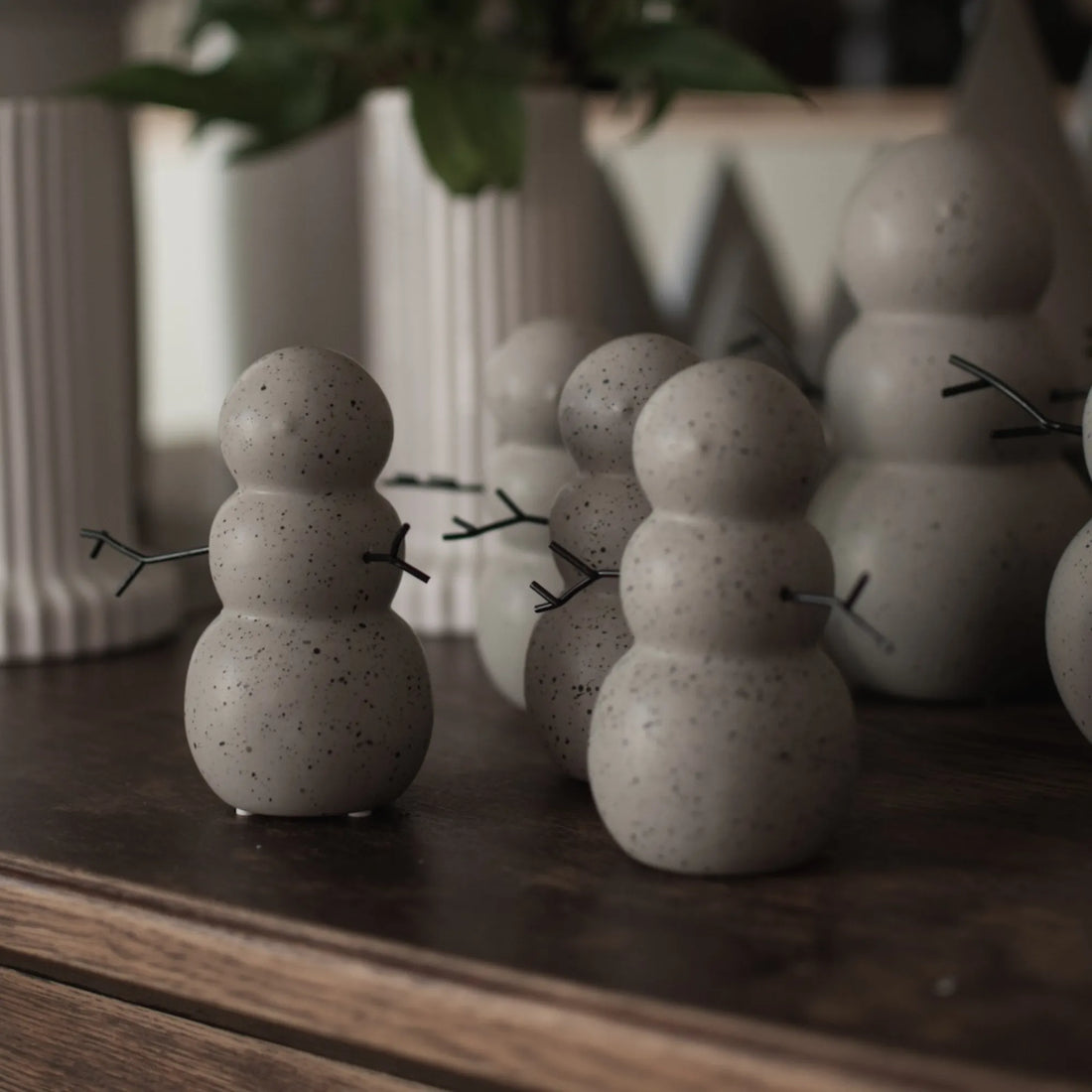 dbkd schneemann small keramik mole grau anna und ole shop