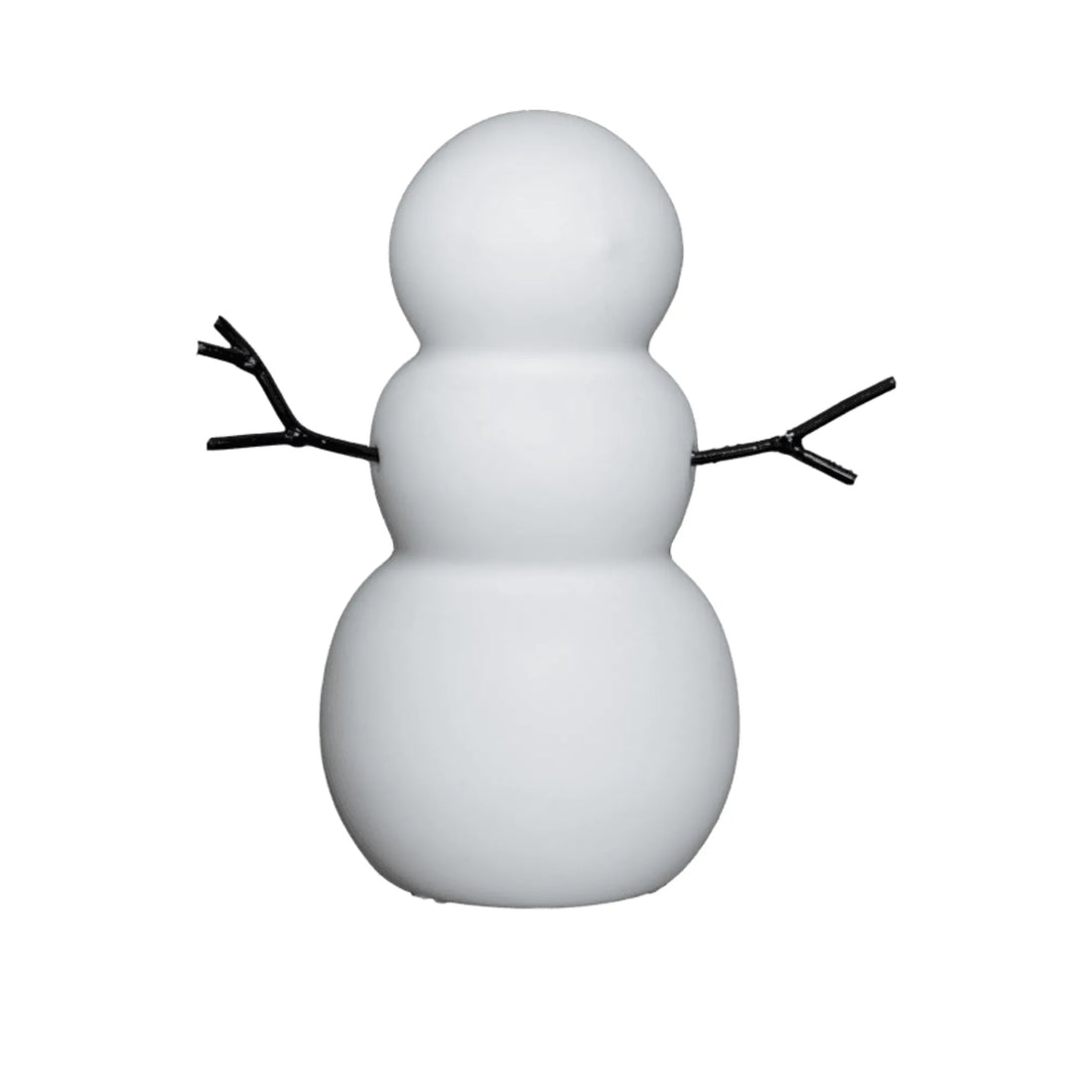 DBKD Schneemann aus Keramik Small 11 cm weiß