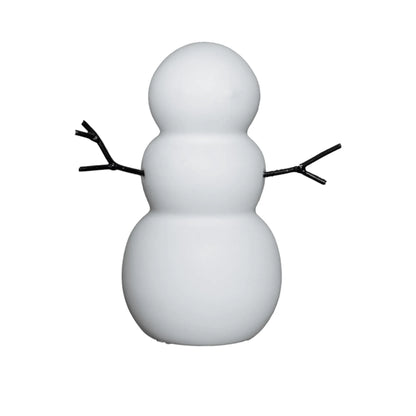 DBKD Schneemann aus Keramik Small 11 cm weiß