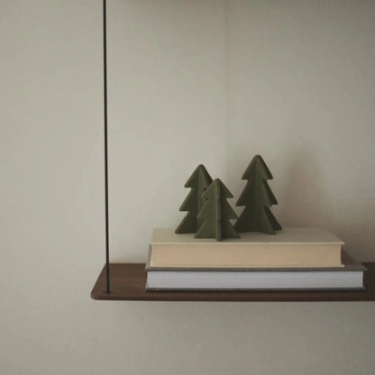 DBKD Tannenbaum grün Winter 9,5 cm aus Keramik