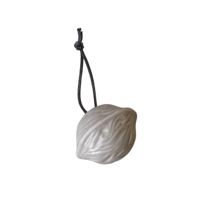 DBKD Weihnachten Anhänger &quot;Walnuß&quot; grau aus Keramik