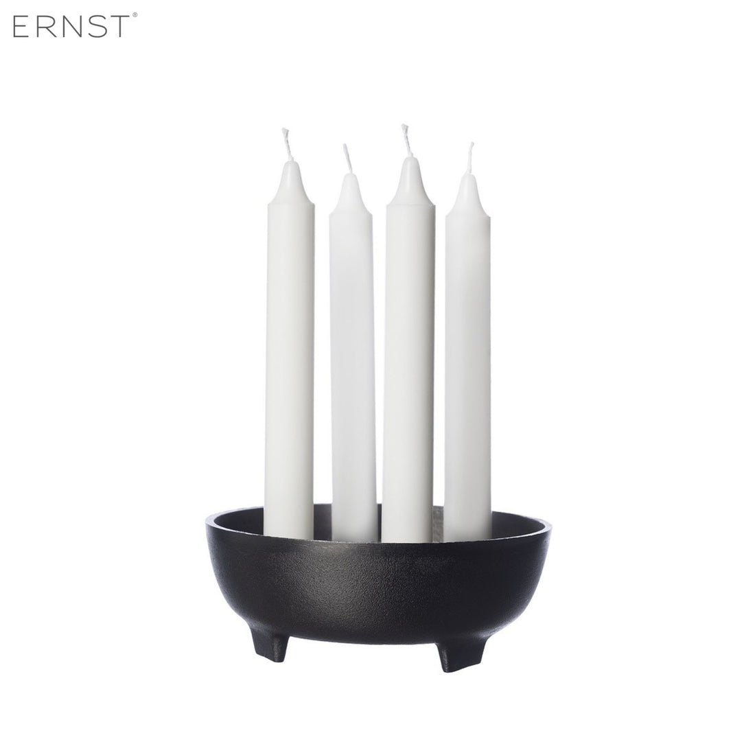 ERNST &quot;Ljusskål&quot; Kerzenhalter schwarz 4 Kerzen