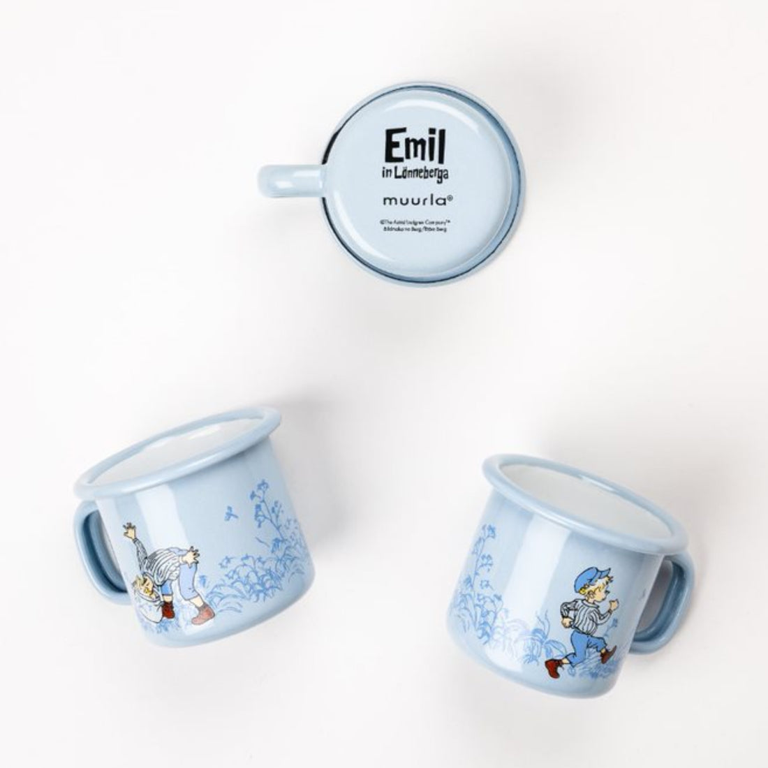 muurla tasse emaille michel aus lönneberga 150 ml anna und ole shop