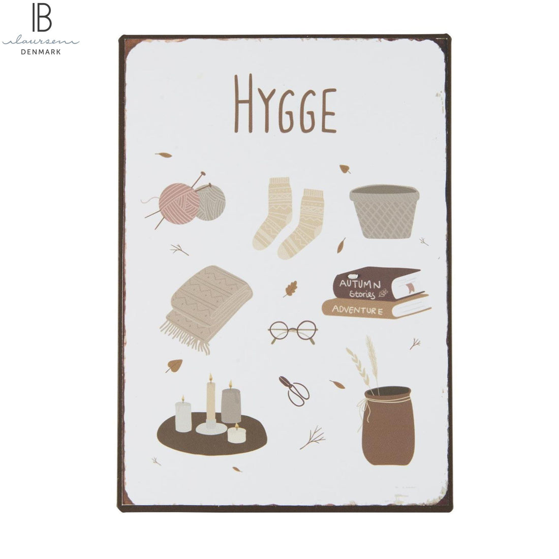 Ib Laursen Schild "Hygge" 14 x 20 cm
