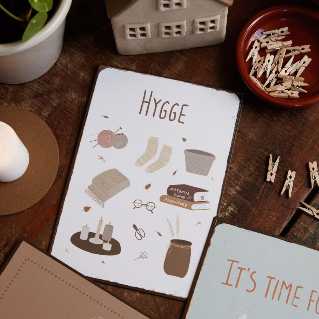 Ib Laursen Schild "Hygge" 14 x 20 cm