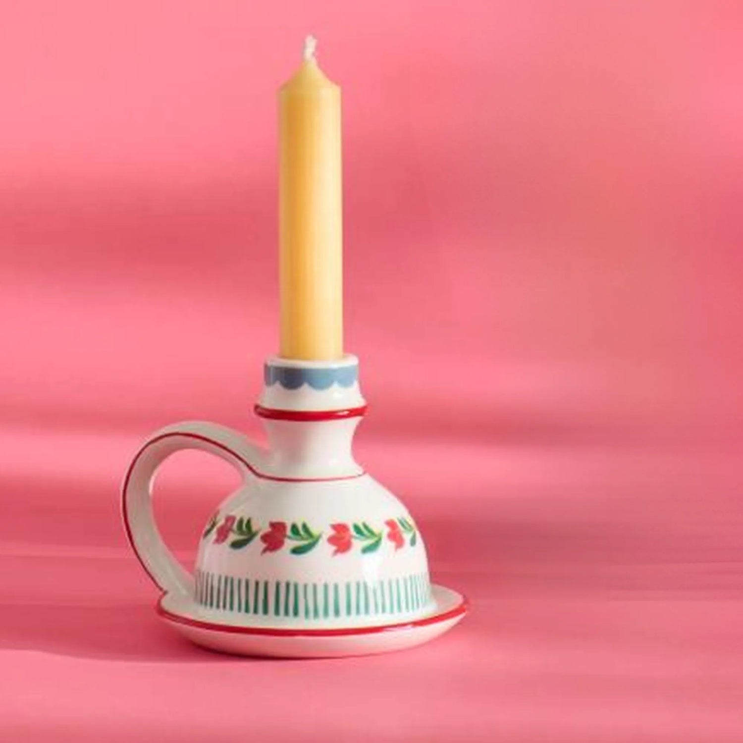 ib laursen Kerzenhalter bunt sommer kammerleuchter aus keramik anna und ole shop