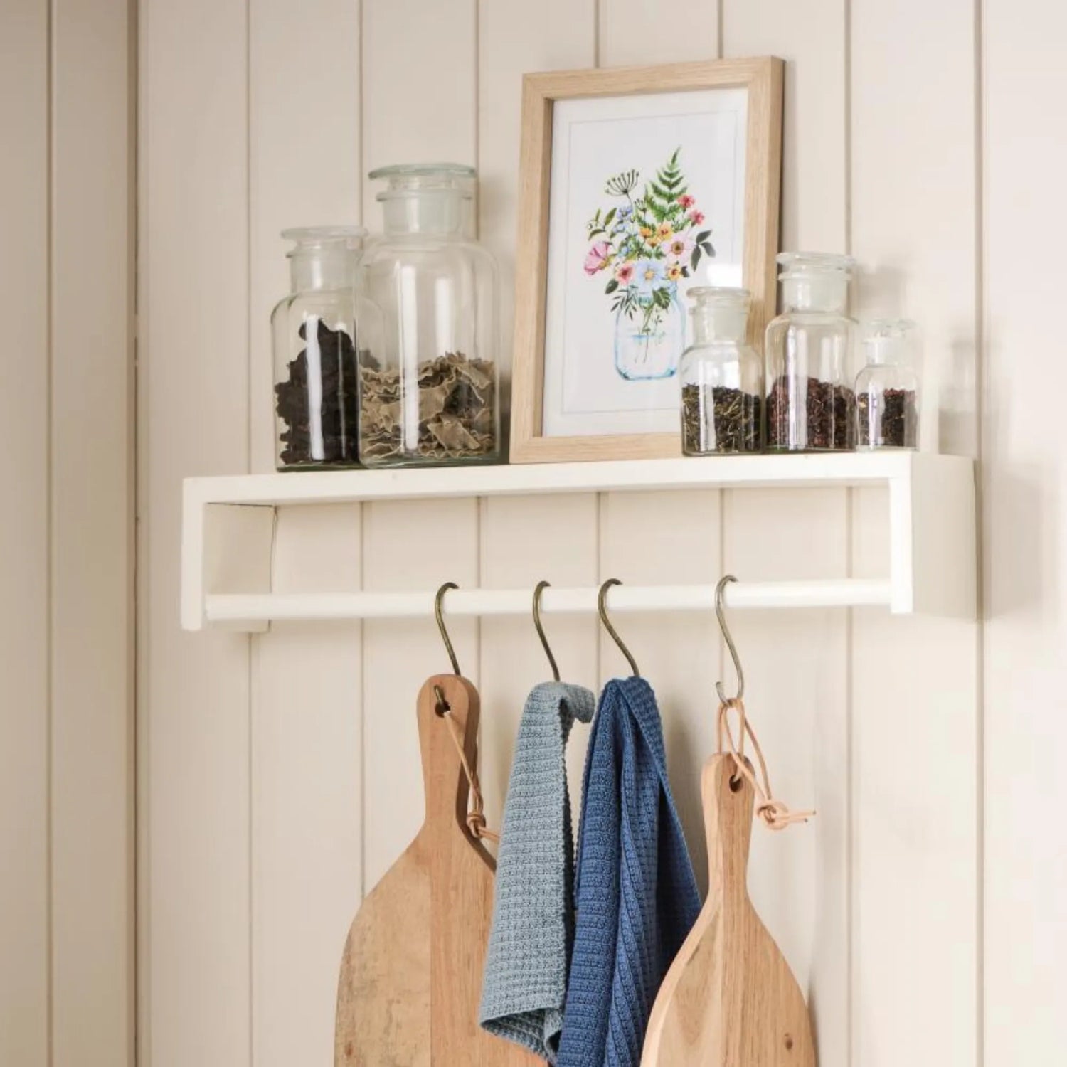 ib laursen bild blumen in holzrahmen anna und ole shop