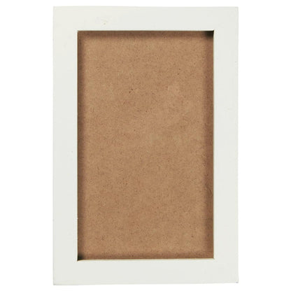 Ib Laursen Bilderahmen "Unika" aus Holz weiß 16 x 24 cm