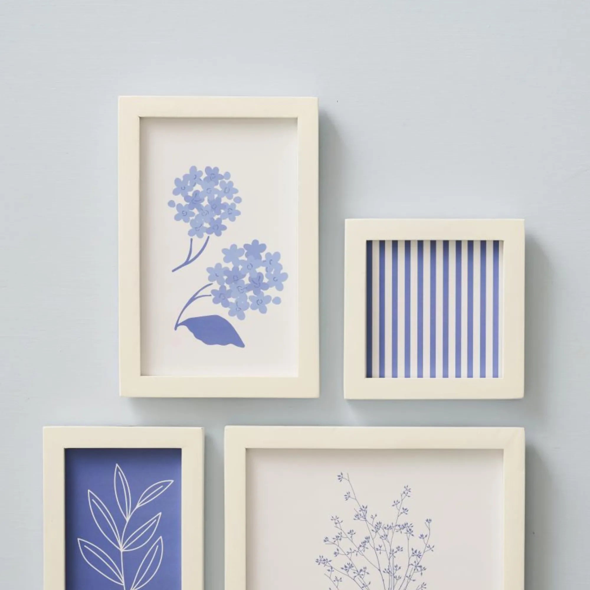 Ib Laursen Bilderahmen "Unika" aus Holz weiß 16 x 24 cm