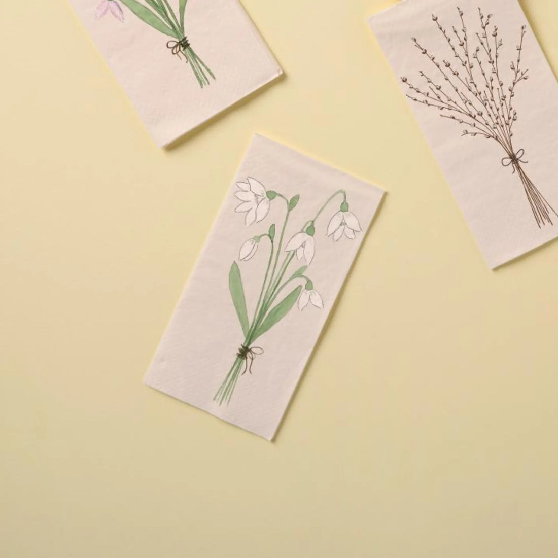 ib laursen  ib laursen servietten papier schneeglöcken anna und ole shop