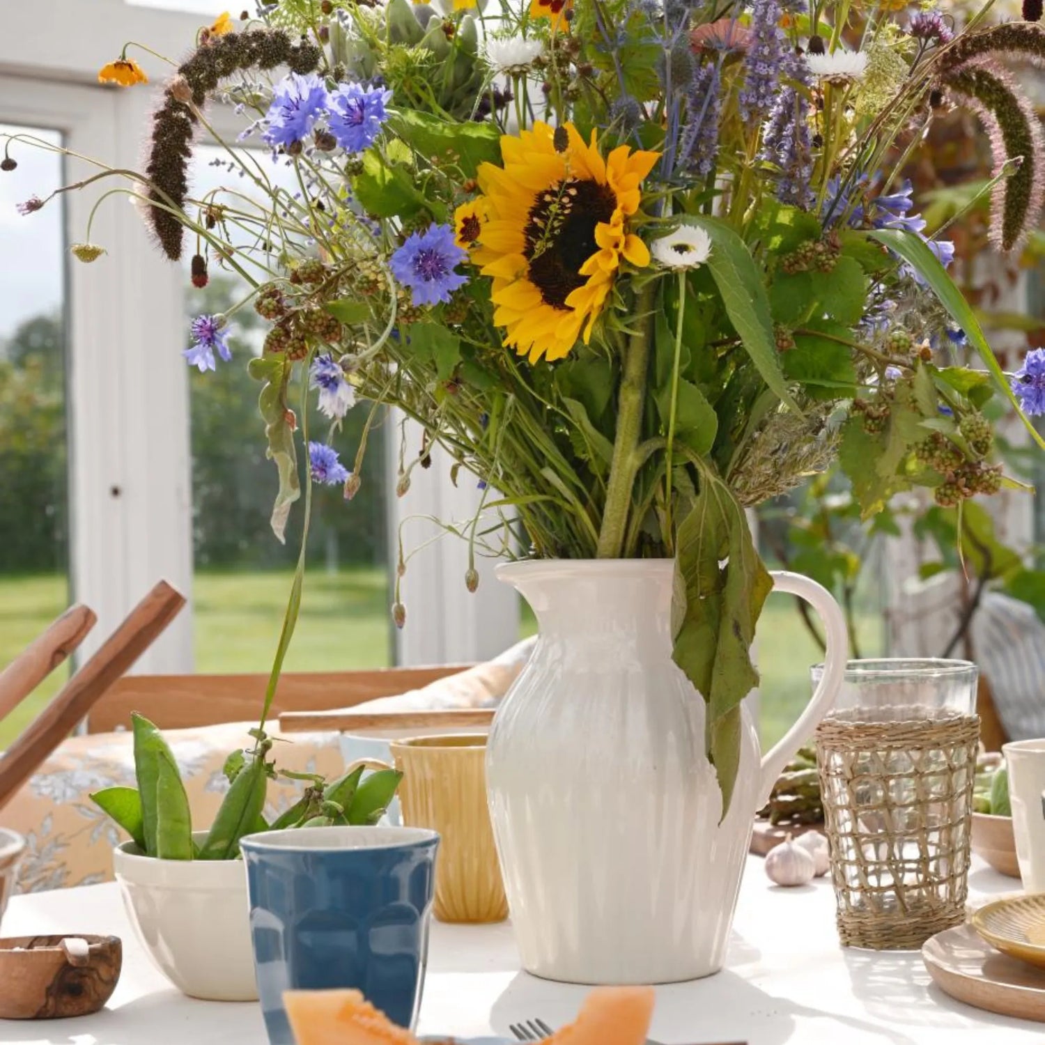 ib laursen kanne krug vase mynte butter cream 1,7 l anna und ole shop