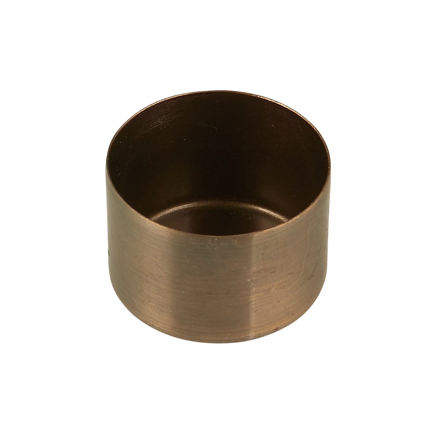 Ib Laursen Kerzenhalter magnetisch für Teelichter gold messing