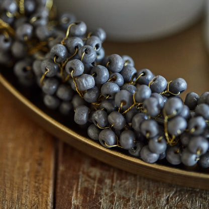 Ib Laursen Kerzentablett für magnetische Kerzenhalter messing gold ø 22 cm