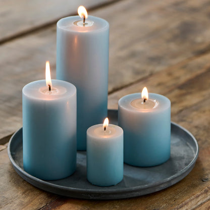 Ib Laursen Kerzentablett für magnetische Kerzenhalter zinkfarben ø 22 cm