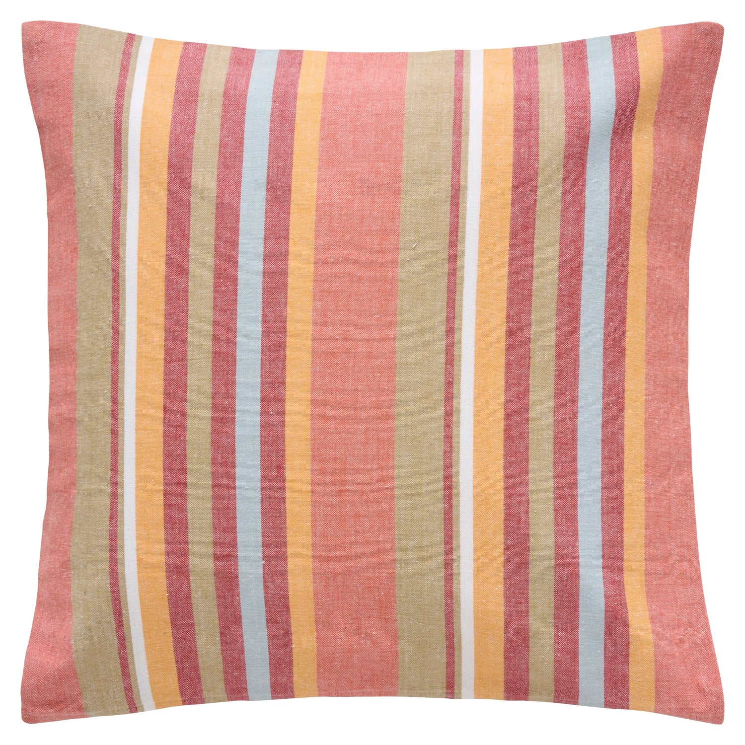 Ib Laursen Kissenbezug mit bunten Streifen 50 cm aus Baumwolle