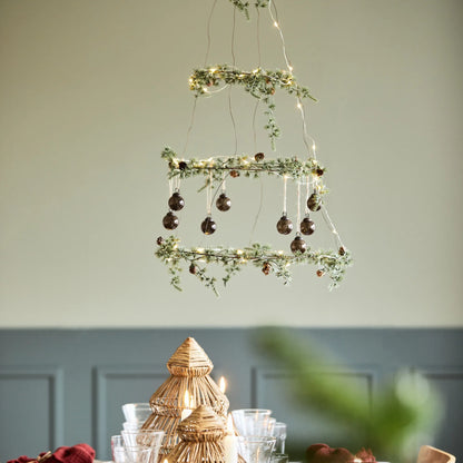 ib laursen kugeln weihnachten glas set mocca braun anna und ole shop