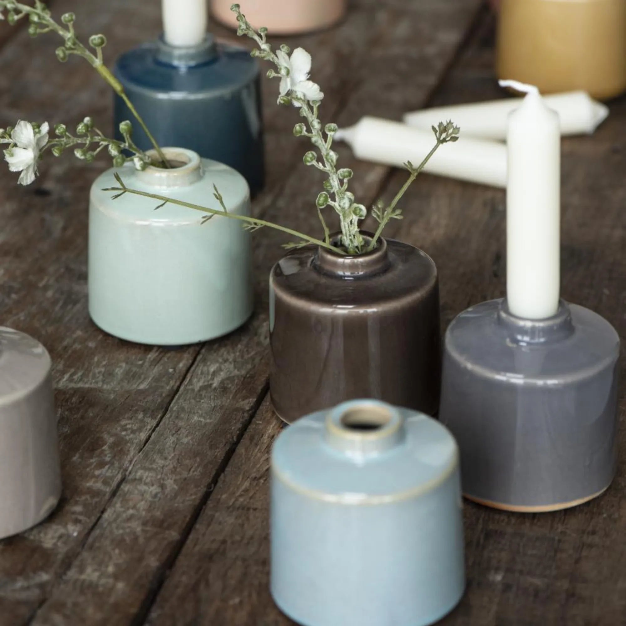 ib laursen ragnhild kerzenhalter vase braun anna und ole shop