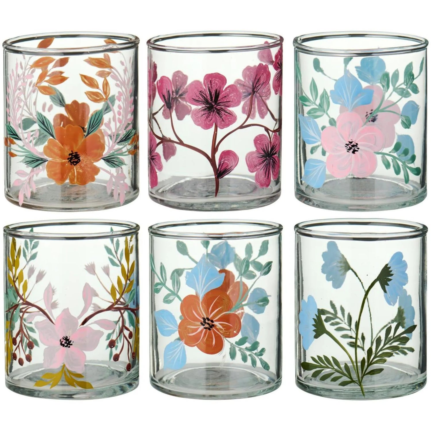 Ib Laursen Kerzenhalter für Teelichter handbemalt in 6 verschiedenen Varianten