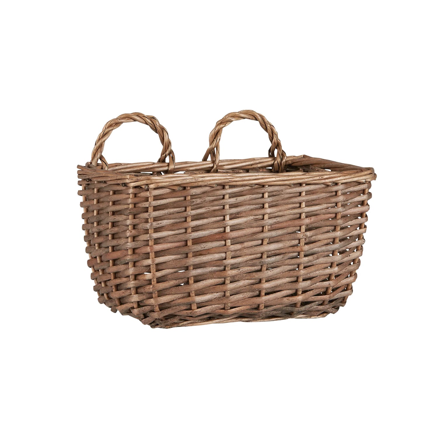 Ib Laursen Wandkorb aus Weide mit 2 Henkeln