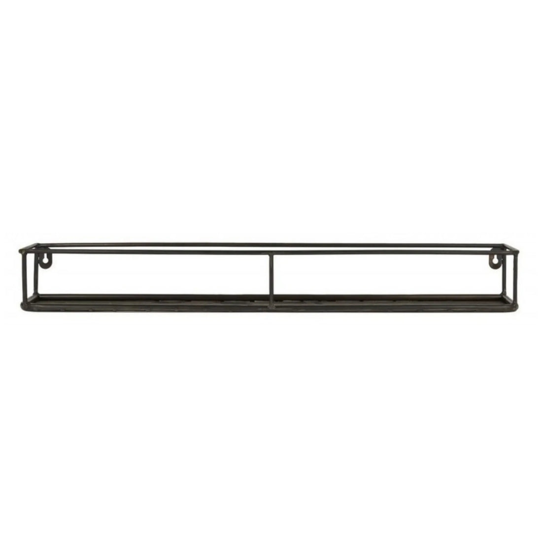Ib Laursen Wandregal &quot;Brooklyn&quot; schwarz aus Metall