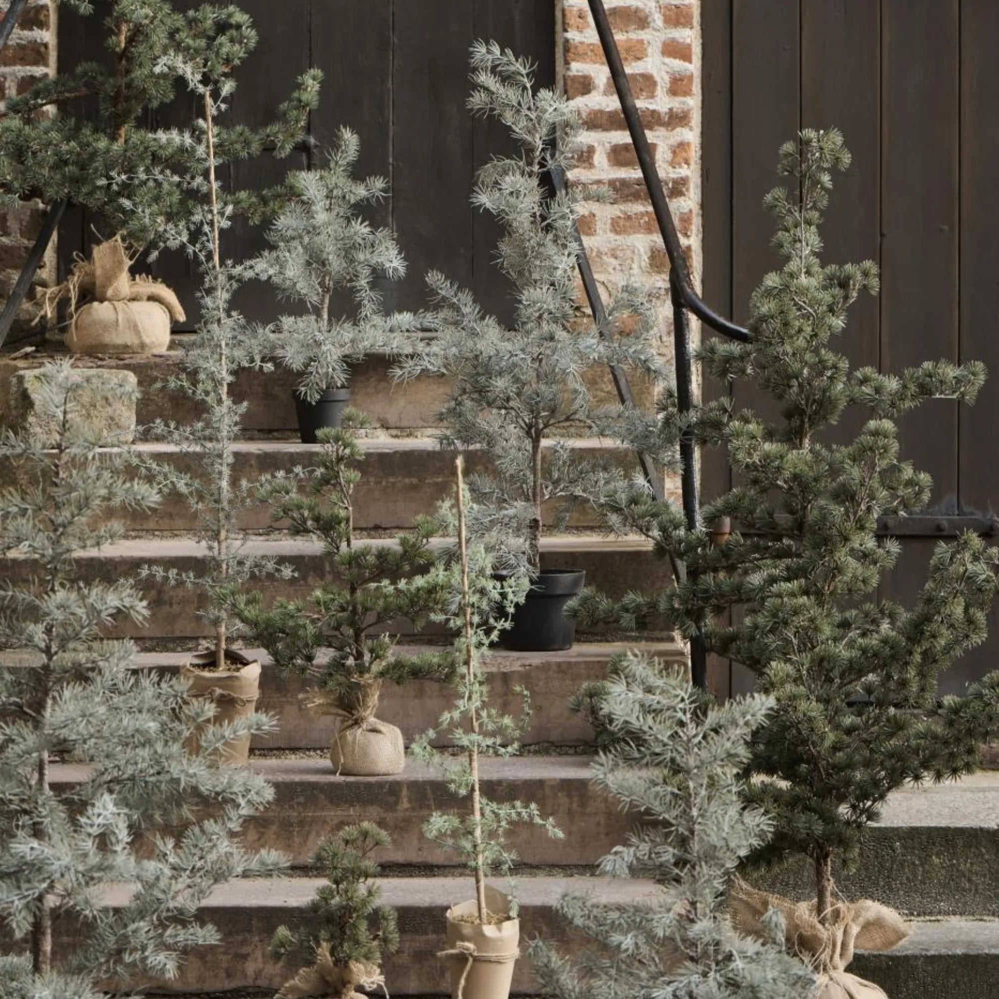 Ib Laursen künstlicher Zedernbaum Weihnachten 105 cm