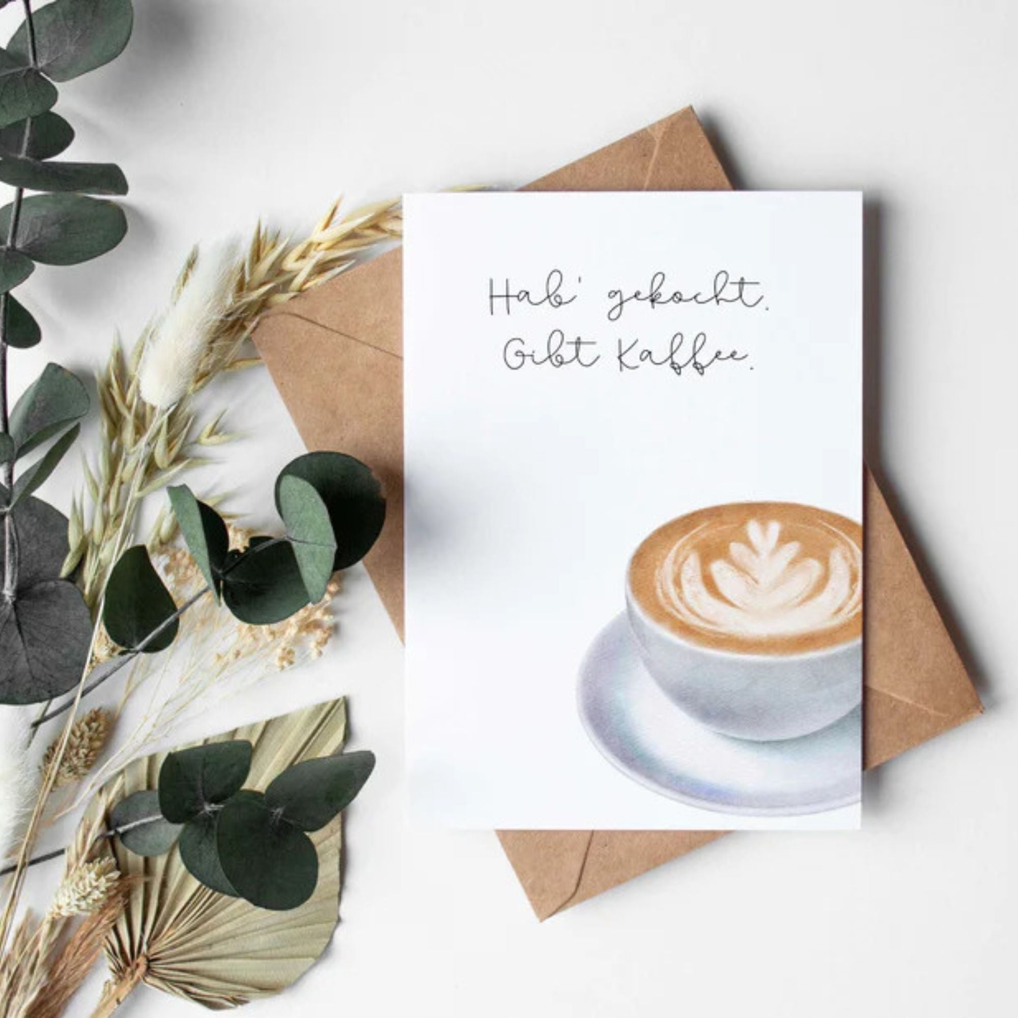 letter poetry karte gibt kaffee anna und ole shop