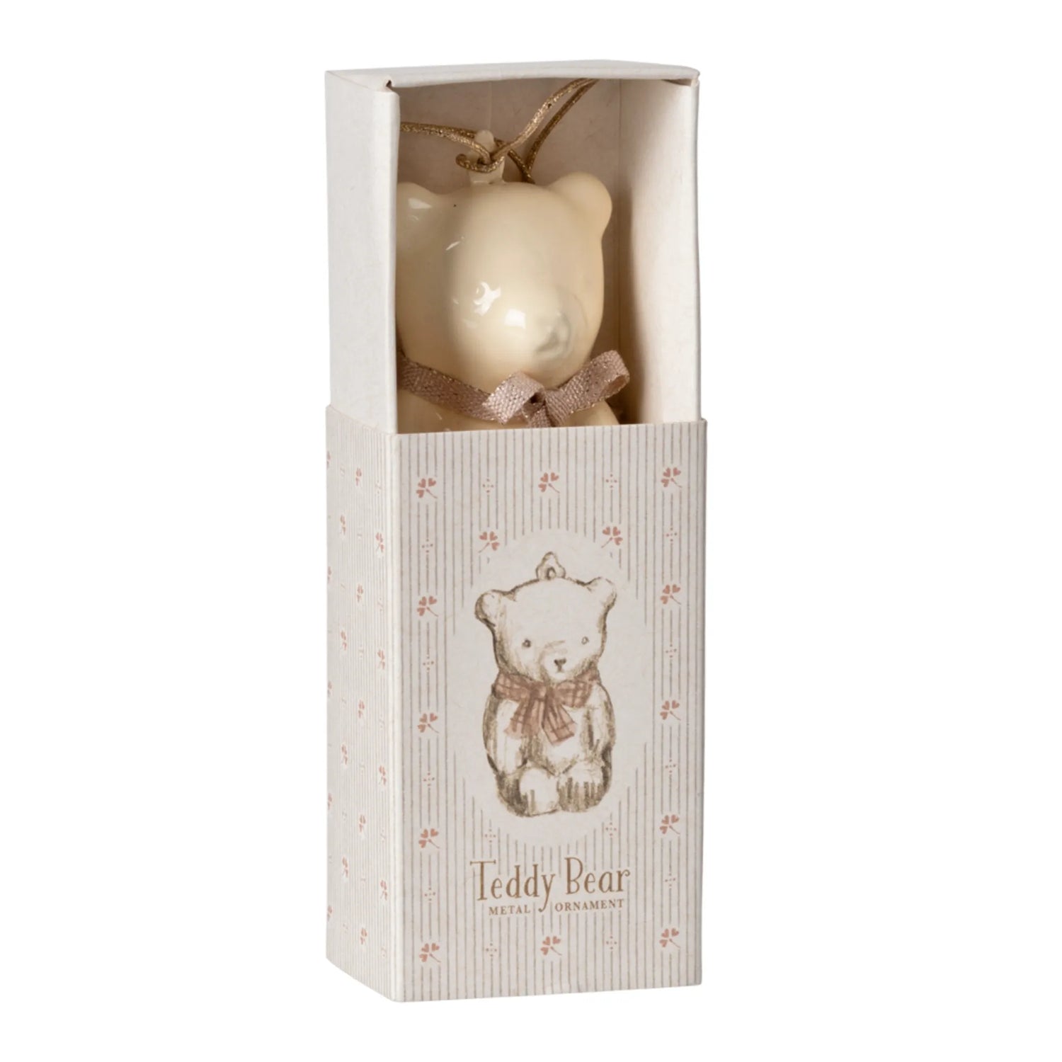 Maileg Anhänger &quot;Teddy&quot; weiß Geschenkbox