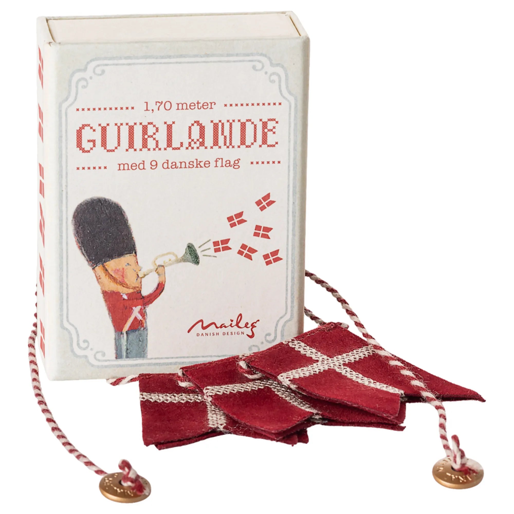 maileg fahne dänische flagge 170 cm anna und ole shop
