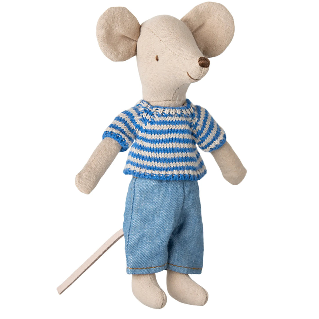 maileg großer bruder maus outfit strickpulli und jeans anna und ole shop