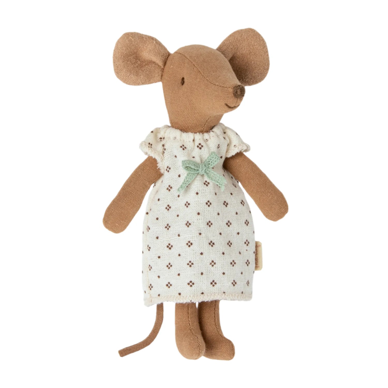 Maileg große Schwester Maus braun in Streichholzschachtel