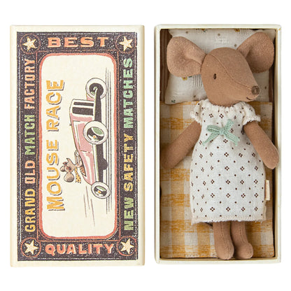 maileg große schwester maus in streichholzschachtel anna und ole shop