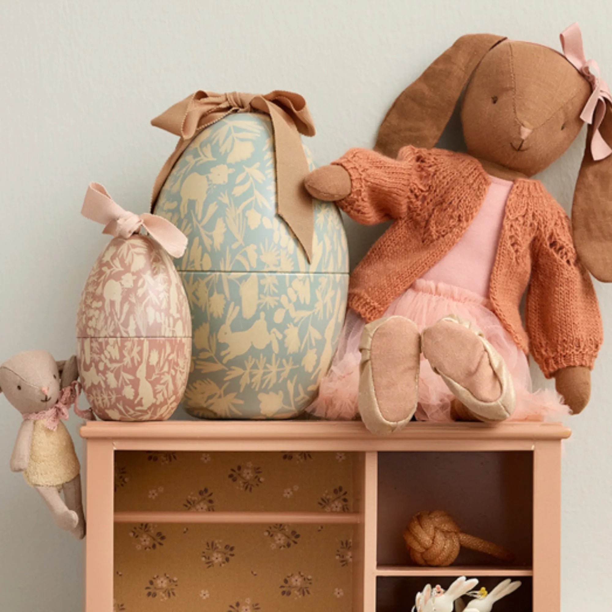 maileg metall osterei stehend blau anna und ole shop