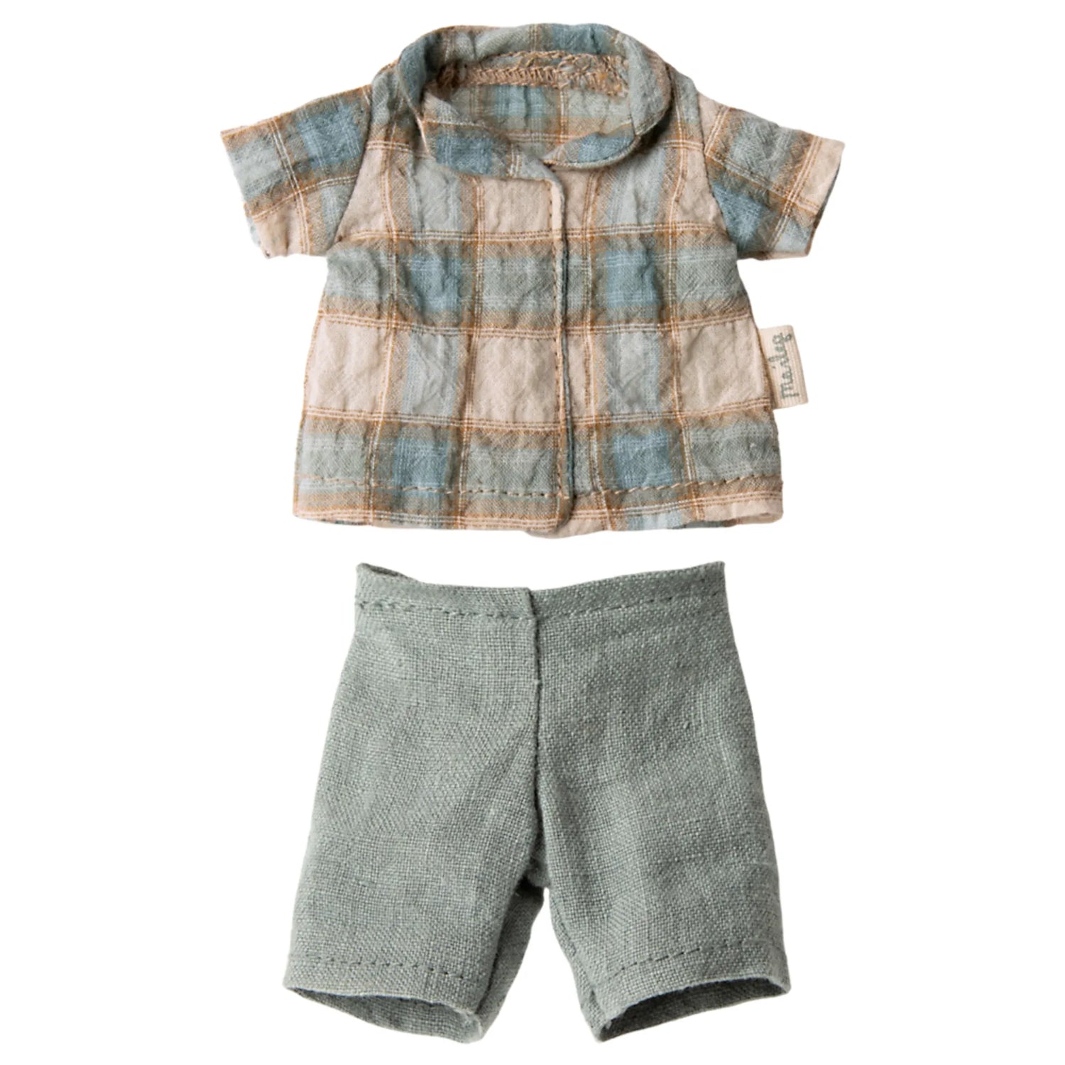 Maileg Hase Junge Ostern Größe 1 in Hemd und Shorts