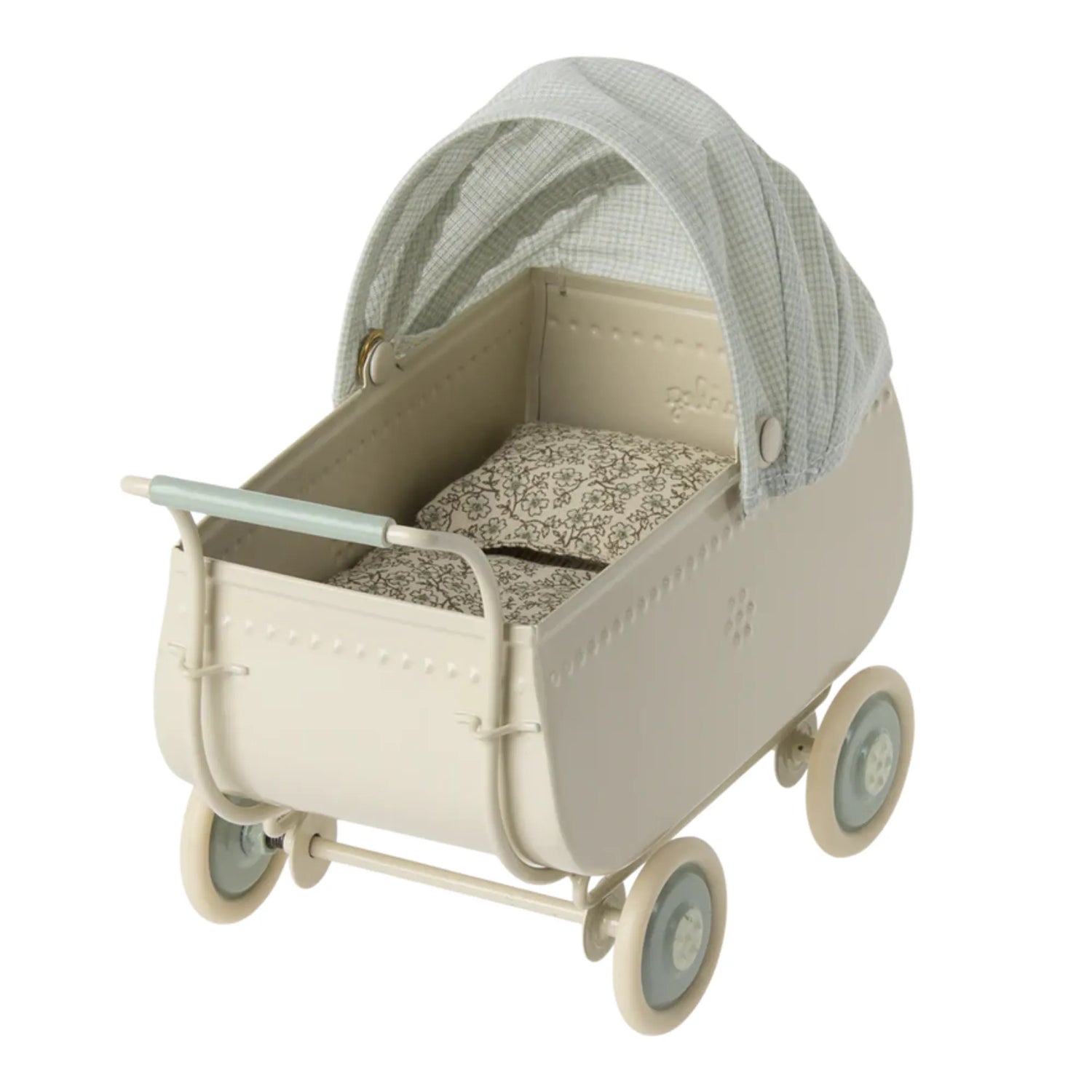 Maileg Puppenwagen Kinderwagen blau