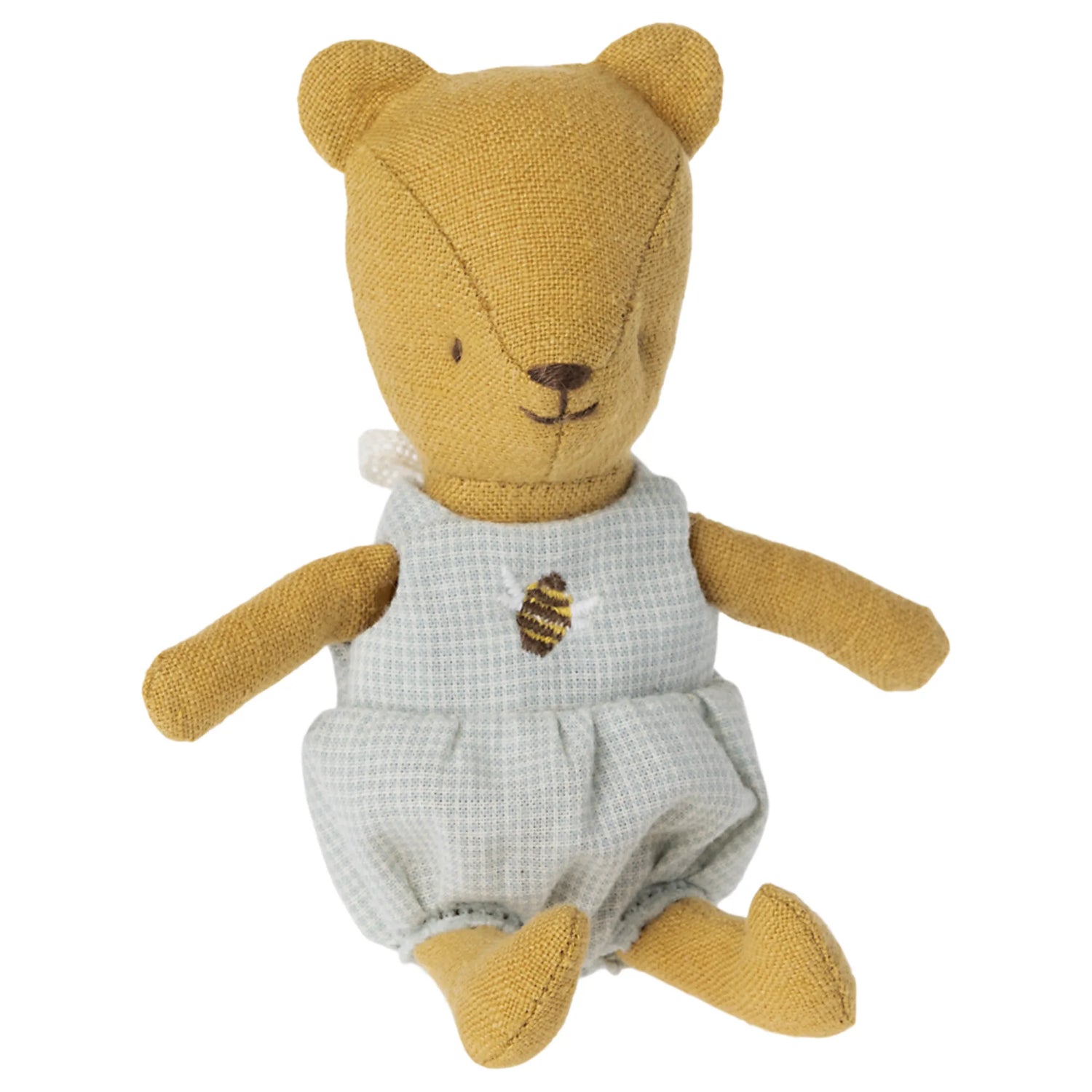 Maileg Teddy Baby aus Leinen 12,5 cm groß