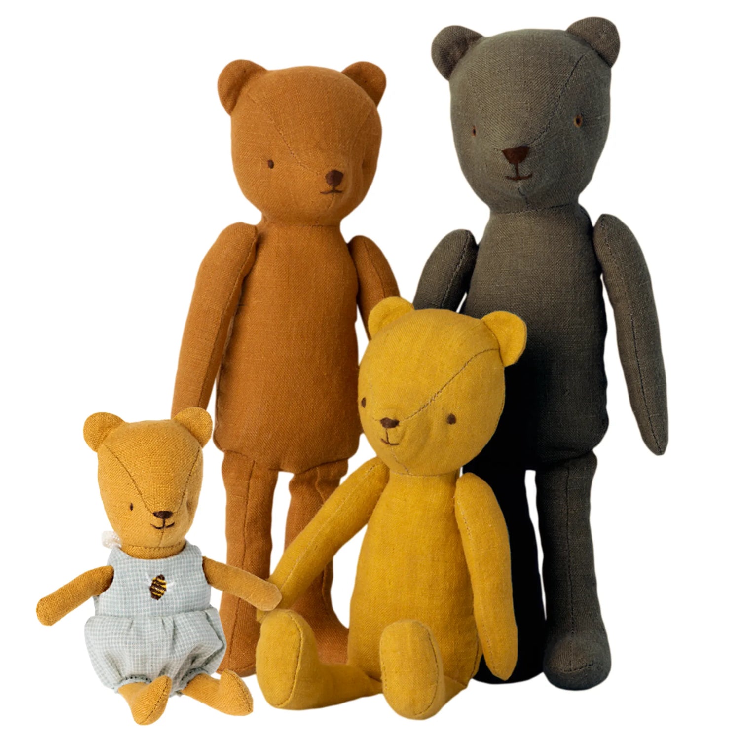 Maileg Teddy Mama aus Leinen 22 cm groß