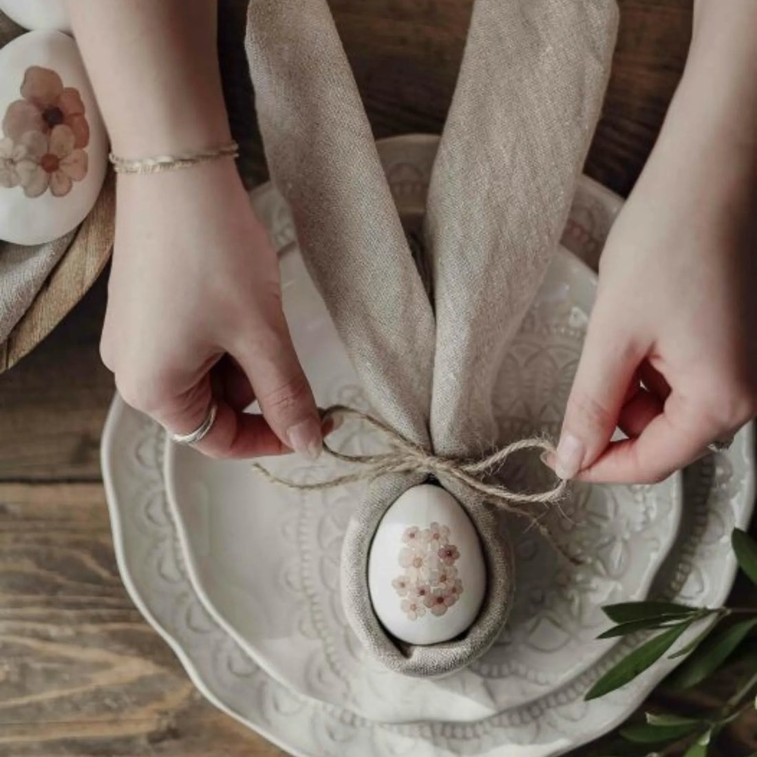 majas cottage osterei weiß floral klein anna und ole shop