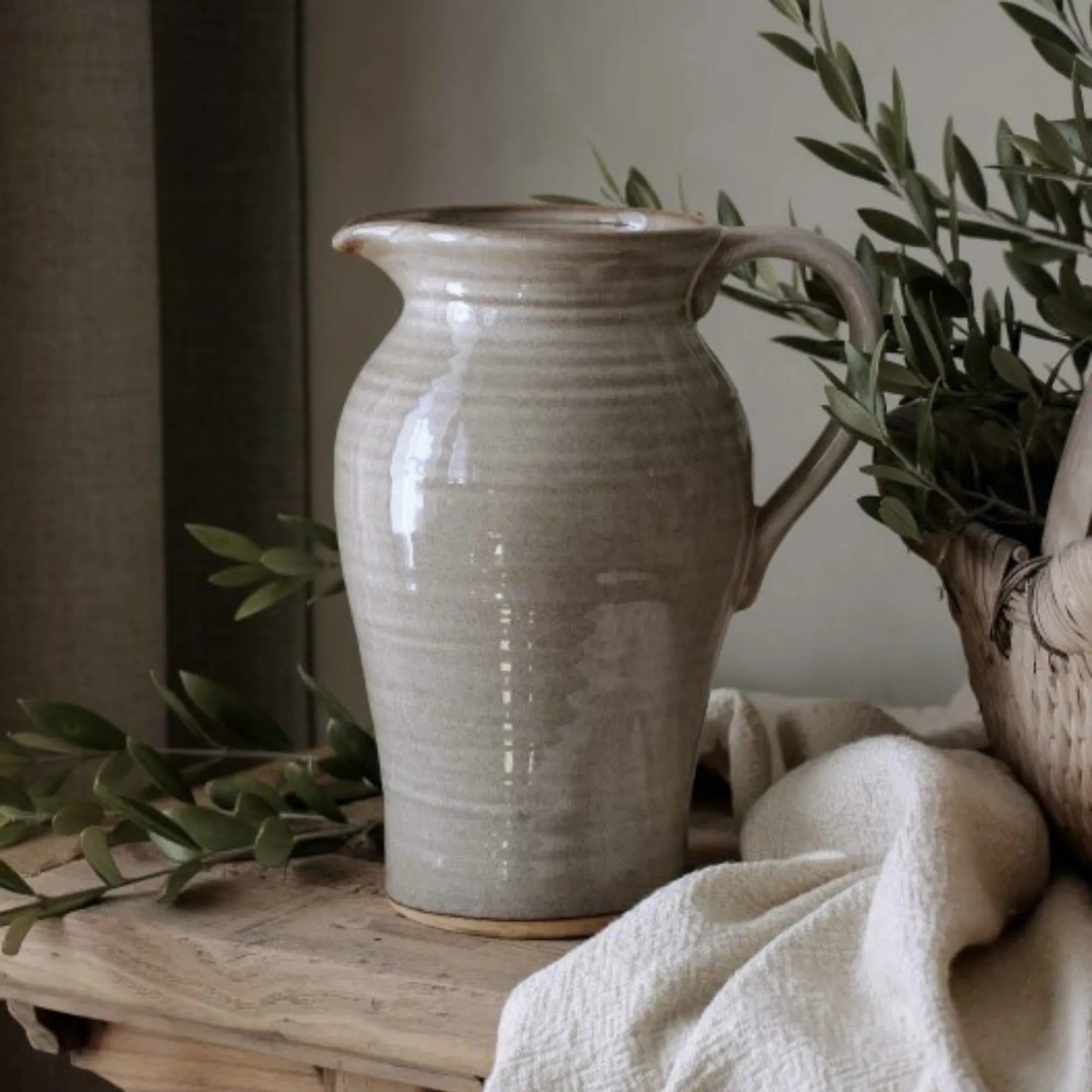 Majas Cottage Kanne Krug Vase &quot;Rustic&quot; 24 cm